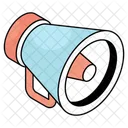 Megaphone Loudspeaker Announcement Icon