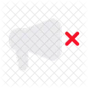 Megaphone Mute Forbidden Icon