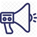 Megaphone Speaking Trumpet Bullhorn Icon