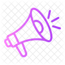 Megaphone Loud Speaker Marketing Icon