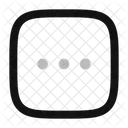 Mehr Horizontales Quadrat Symbol