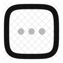 Mehr Horizontales Quadrat Symbol