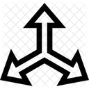 Mehrere Leistung Pfeil Symbol