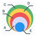 Kreisdiagramm Kreisdiagramm Modernes Diagramm Symbol