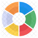 Kreisdiagramm Kreisdiagramm Modernes Diagramm Symbol