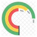 Kreisdiagramm Kreisdiagramm Modernes Diagramm Symbol