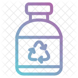 Mehrwegflasche  Symbol