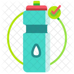 Mehrwegflasche  Symbol