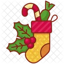 Meia Inverno Natal Ícone