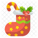 Meia Natal Presentes Ícone