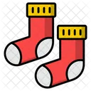 Meia De Natal Ícone