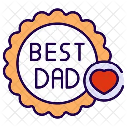 Meilleur papa  Icône
