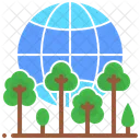 Meio Ambiente Sustentabilidade Conservacao Biodiversidade Desenvolvimento Sustentavel Conservacao Florestal Ícone