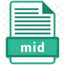 Medio Arquivo Formatos Ícone