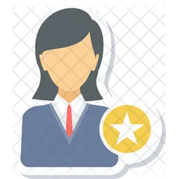 Mejor empleado  Icono