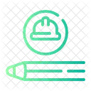 Mejora Trabajo En Progreso Casco Icono
