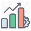 Gestion Diagrama Progreso Icono