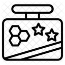 Mel Abelha Favo De Mel Ícone