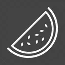 Melancia Fatia Fruta Icon