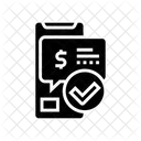 Nachricht Genehmigt Zahlung Symbol