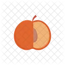 Melocoton Albaricoque Fruta Icon