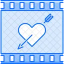 Melodrama Heart Arrow Icon