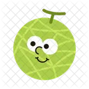 Character Melon Happy Icon