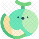 Melon Food Healthy Icon