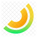 Melon Piece Cut Icon