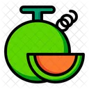 Melon Vegetable Vegetarian Icon