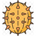 Melon Horned Spiked Icon