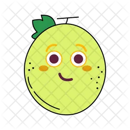 Melon Emoji Emoji Icon