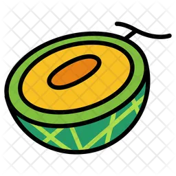 Melon-half-cut  Icon