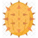Melon Horned Spiked Icon