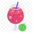 Melon Juice Melon Drink Healthy Juice Icon