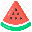Fruit Melon Slice Watermelon Slice Icon
