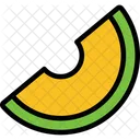 Melon Sliced Half Cut  Icon
