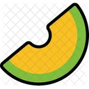 Melon Sliced Half Cut  Icon