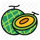 Melon-with-half-cut  Icon
