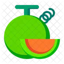 Melone Ernahrung Bio Symbol