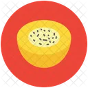 Melone Rund Cantaloupe Symbol