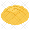 Melonpan Melon Bread Melon Bun Icon