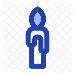 Melted candle  Icon