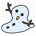 Melted Snowman  Icon
