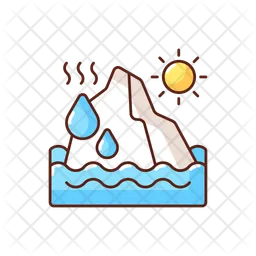 Melting Glaciers  Icon