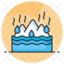 Melting Glaciers  Icon