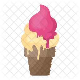 Melting Ice-cream  Icon