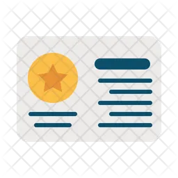 Member Card  Icon