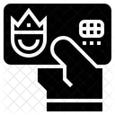 Member Card King Icon
