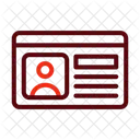Member Card Card Membership Icon